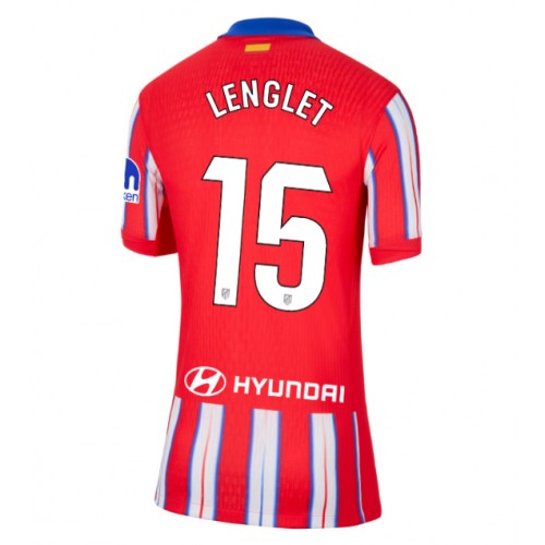 Fotbalové Dres Atletico Madrid Clement Lenglet #15 Dámské Domácí 2024-25 Krátký Rukáv